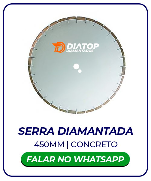 DiaTop - Diamantado 3 concreto 450mm